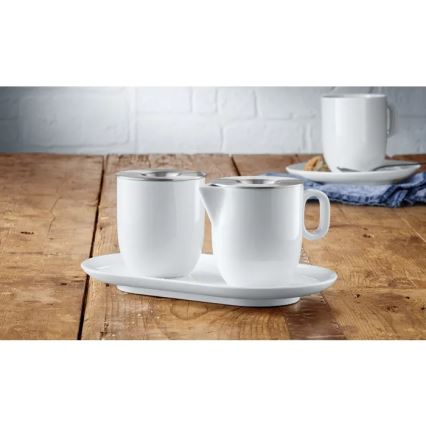 WMF - Azucarero + jarra para leche Barista