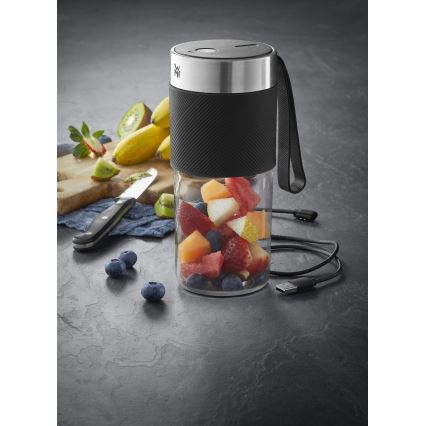 WMF - Batidora portátil para smoothies KITCHENminis 50 W/7,4 V 1200 mAh acero inoxidable