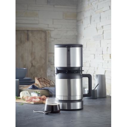 WMF - Cafetera de goteo 1000W/230V en acero inoxidable