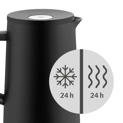 WMF - Jarra térmica IMPULSE, negra, 1 l