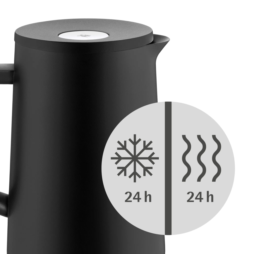 WMF - Jarra térmica IMPULSE, negra, 1 l