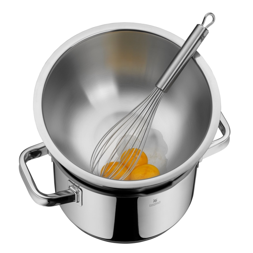 WMF - Juego de 2 cuencos de cocina GOURMET de acero inoxidable
