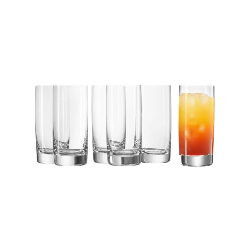 WMF - Juego de 6 vasos altos para agua EASY