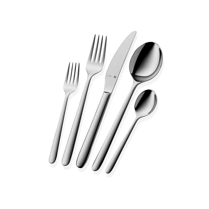WMF - Set de cubiertos de acero inoxidable FLAME PLUS, 30 piezas