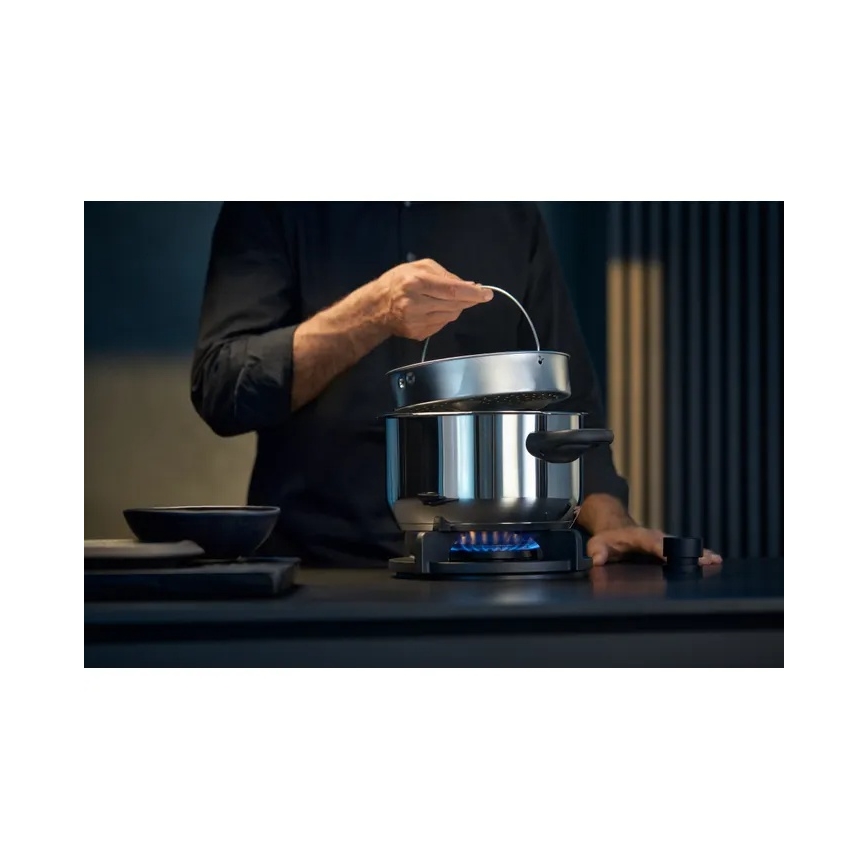 WMF - Juego de ollas a presión 8,5 l + 4,5 l PERFECT de acero inoxidable