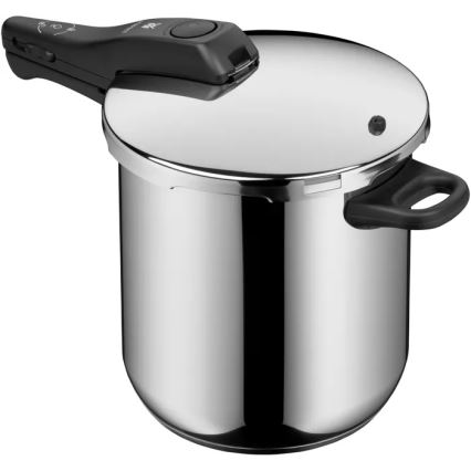 WMF - Juego de ollas a presión 8,5 l + 4,5 l PERFECT de acero inoxidable