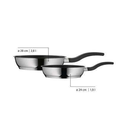 WMF - Juego de sartenes DEVIL Ø 24/28 cm
