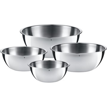 WMF - Juego de tazones de cocina 4 piezas GOURMET acero inoxidable