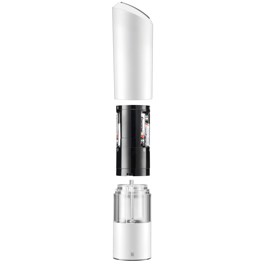 WMF - Molinillo eléctrico para especias 6xAAA blanco