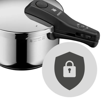 WMF - Olla a presión PERFECT 6,5 l de acero inoxidable