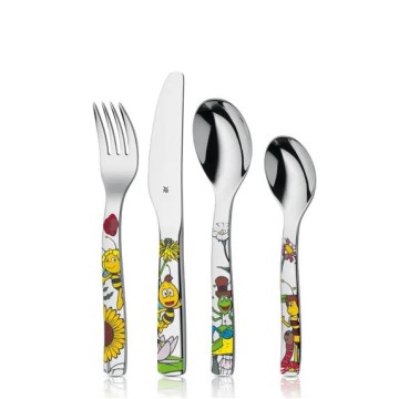 WMF - Set de cubiertos infantiles VČELKA MÁJA 4 piezas