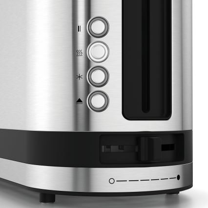 WMF - Tostadora de ranura única XXL KITCHENminis 900W/230V acero inoxidable