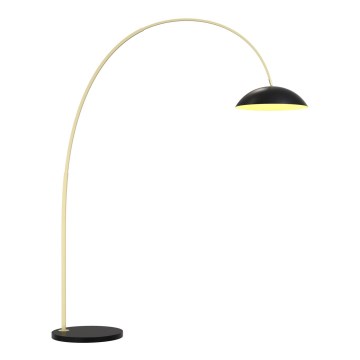 Wofi 3001-104 - Lámpara de pie LED regulable ROSCOFF LED/21W/230V negro/dorado