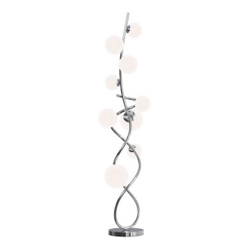 Wofi 3014-907 - Lámpara LED de pie NANCY 9xG9/3,5W/230V cromo brillante