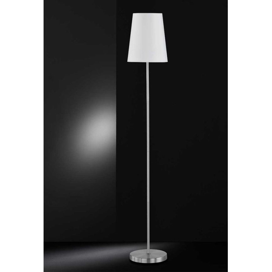Wofi 3329.01.06.6000 - Lámpara de pie FYNN 1xE27/60W/230V blanco