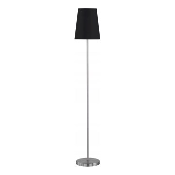 Wofi 3329.01.10.6000 - Lámpara de pie FYNN 1xE27/60W/230V negro
