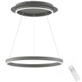 Wofi 6226.02.88.9000 - Lámpara de araña LED regulable sobre cable KEMI LED/83W/230V + mando a distancia
