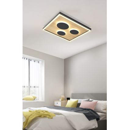 Wofi 9012-306S - Plafón LED regulable DIJON LED/26W/230V