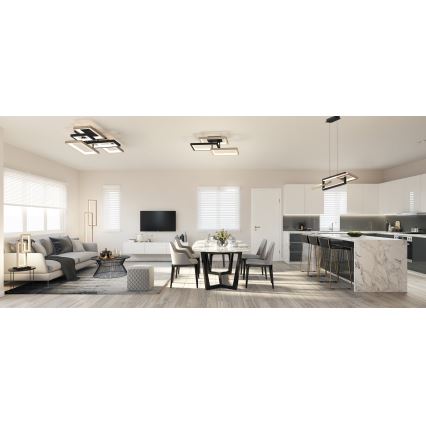 Wofi 9022-506 - Lámpara de techo LED regulable MATERA LED/60W/230V