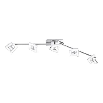 Wofi 9290.04.01.6000 - Foco LED LEA 4xLED/4W/230V