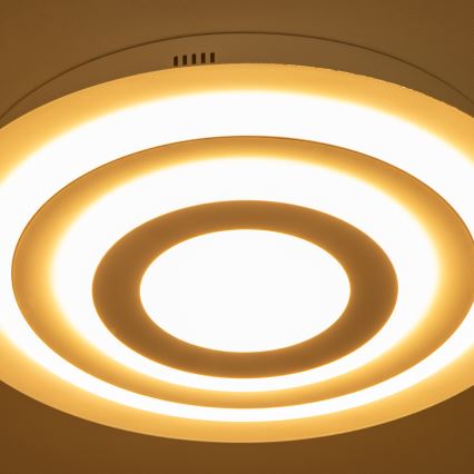 Wofi 9464.01.06.9000 - Lámpara de techo LED FLYNN LED/25W/230V Ø 60 cm blanco