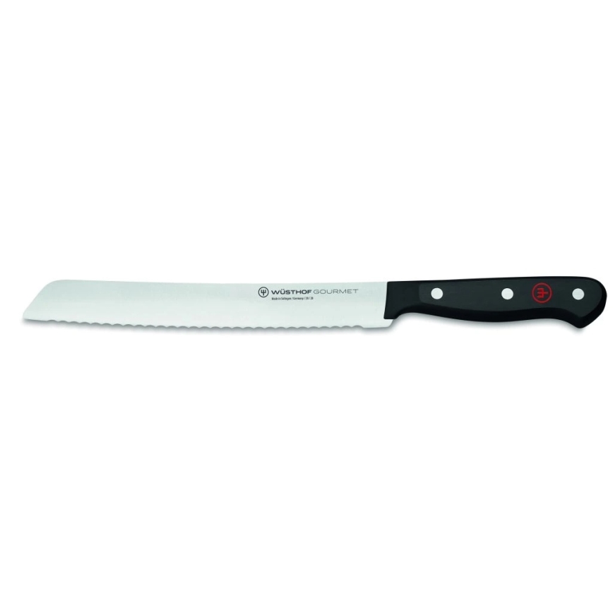 Wüsthof - Juego de 8 cuchillos de cocina GOURMET con bloque, afilador y tabla de cortar
