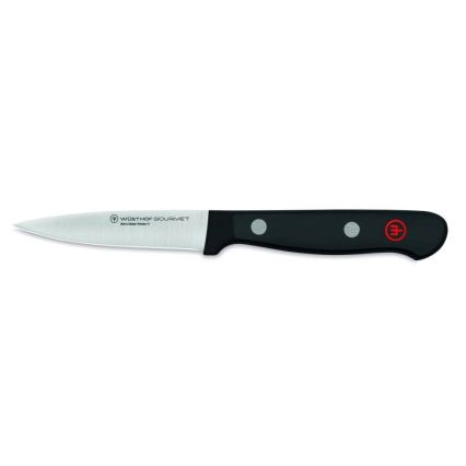 Wüsthof - Juego de 8 cuchillos de cocina GOURMET con bloque, afilador y tabla de cortar