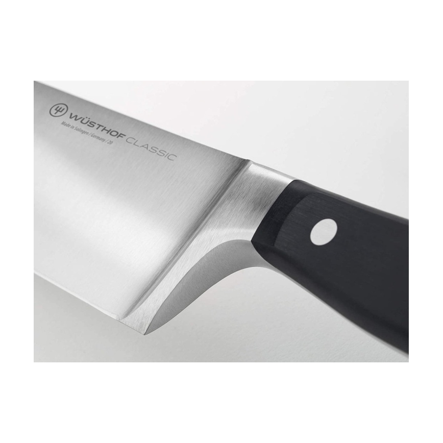 Wüsthof - Juego de cuchillos de cocina CLASSIC 3 piezas negro