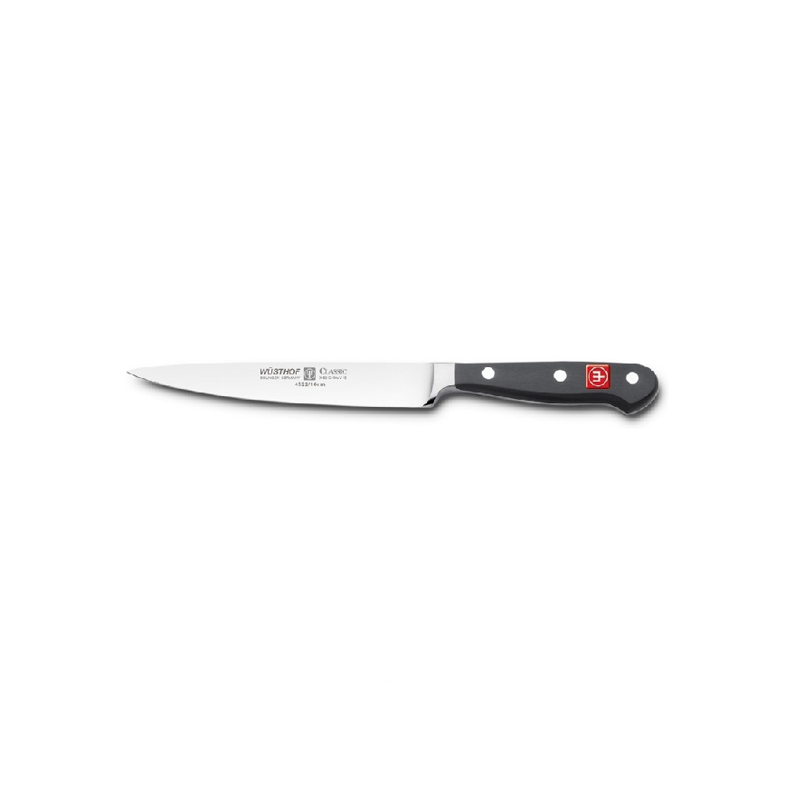 Wüsthof - Juego de cuchillos de cocina CLASSIC 3 piezas negro