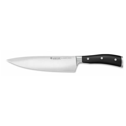 Wüsthof - Juego de cuchillos de cocina en soporte CLASSIC IKON 7 pz ceniza/negro