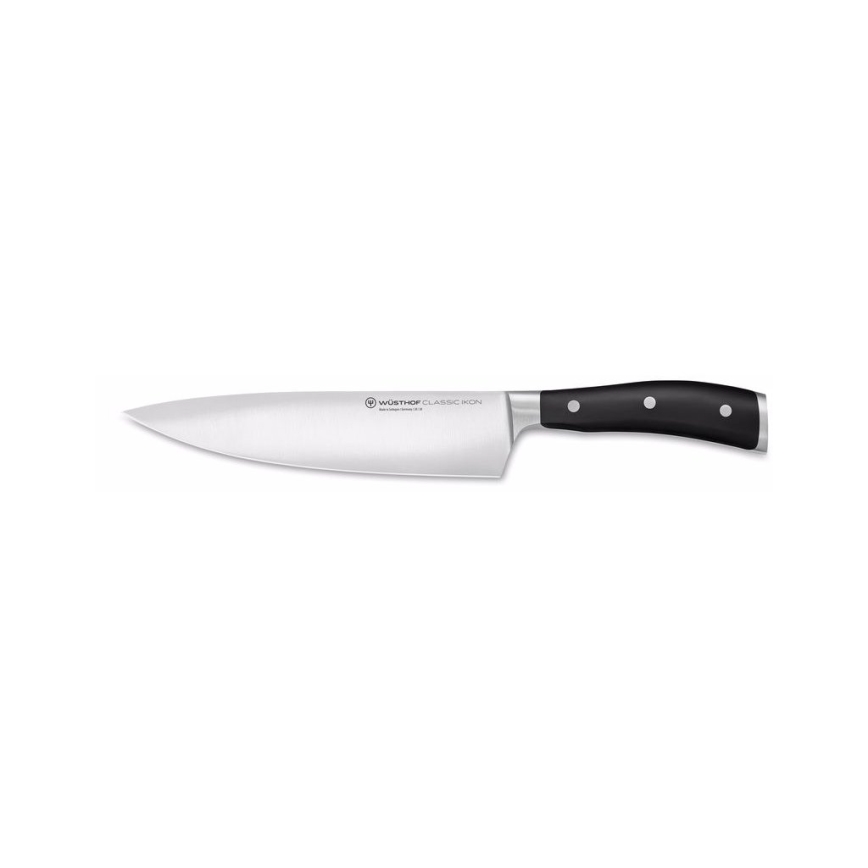 Wüsthof - Juego de cuchillos de cocina en soporte CLASSIC IKON 8 pz ceniza/negro