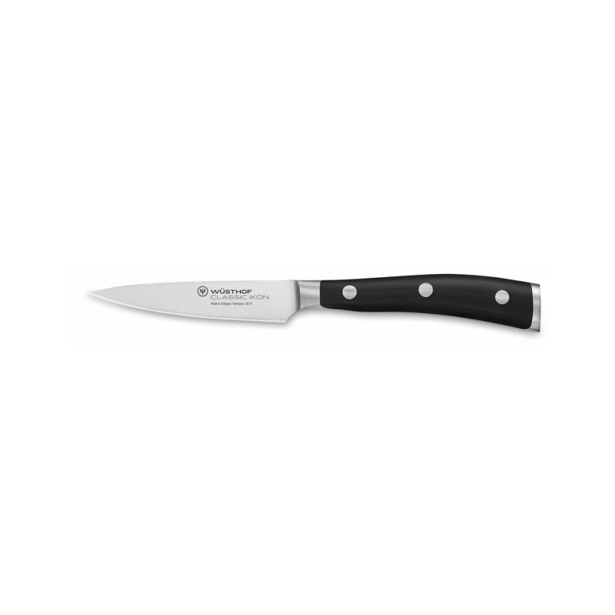 Wüsthof - Juego de cuchillos de cocina en soporte CLASSIC IKON 8 pz ceniza/negro