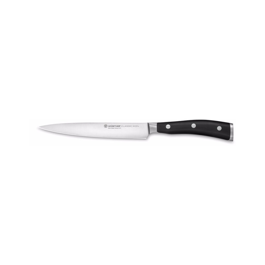Wüsthof - Juego de cuchillos de cocina en soporte CLASSIC IKON 8 pz ceniza/negro