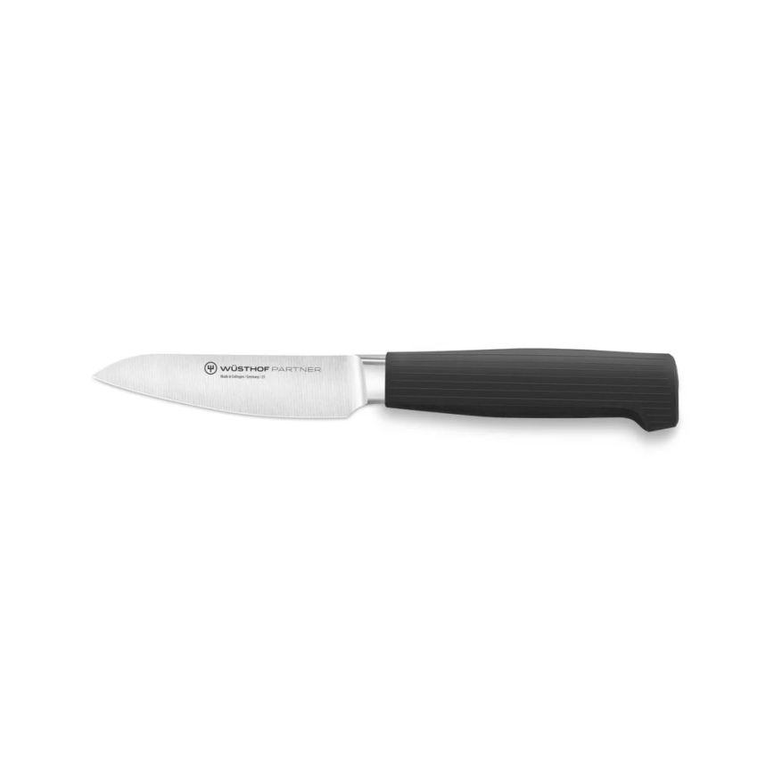 Wüsthof - Juego de cuchillos de cocina PARTNER, 3 piezas, negro