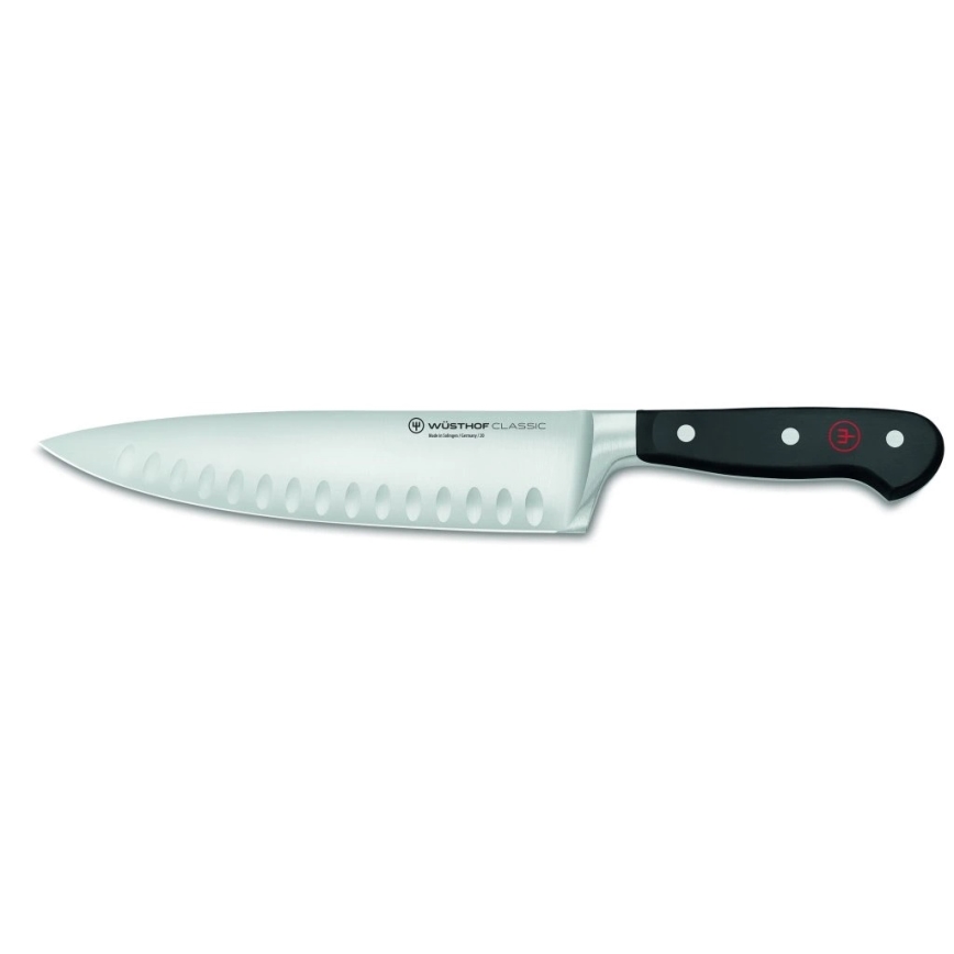 Wüsthof - Set de cuchillos de cocina CLASSIC en bloque, 6 piezas, haya/beige