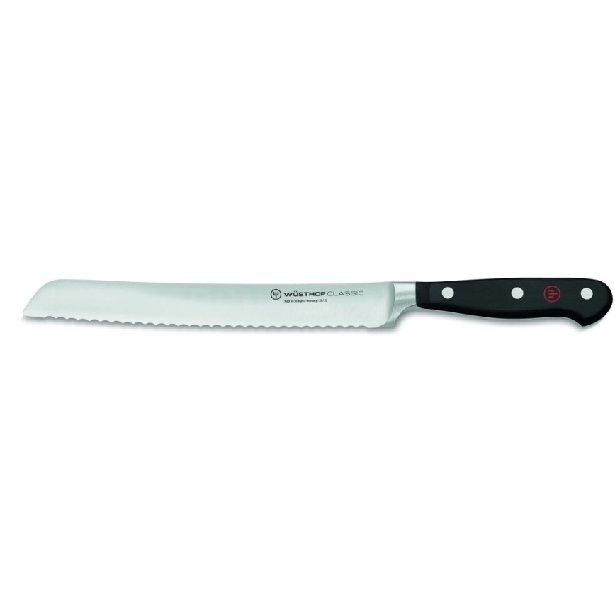 Wüsthof - Set de cuchillos de cocina CLASSIC en bloque, 6 piezas, haya/beige