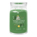 Yankee Candle - Vela aromática SHIMMERING CHRISTMAS TREE grande 567g 60-90 horas.
