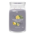 Yankee Candle - Vela perfumada BLACK TEA & LEMON grande 567g 60-90 horas