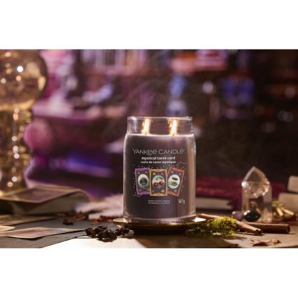 Yankee Candle - Vela perfumada MYSTICAL TAROT CARD grande 567g 60-90 horas
