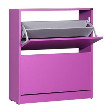 Zapatero 84x73 cm morada
