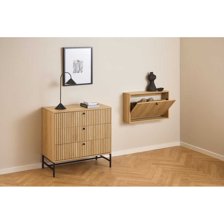 Zapatero OLIVIA 72 x 43 x 17 cm roble