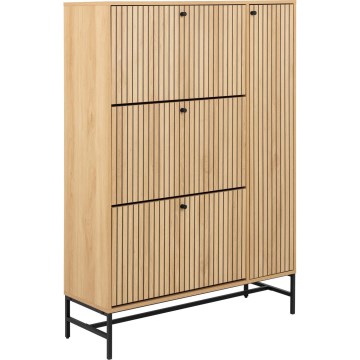 Zapatero OLIVIA 99 x 140 x 35 cm, roble