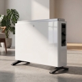 ZEVENTI - Calefactor eléctrico/convector 800/1200/2000W/230V blanco