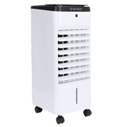 ZEVENTI - Enfriador de aire ARCTIC 60W/230V negro/blanco + mando a distancia