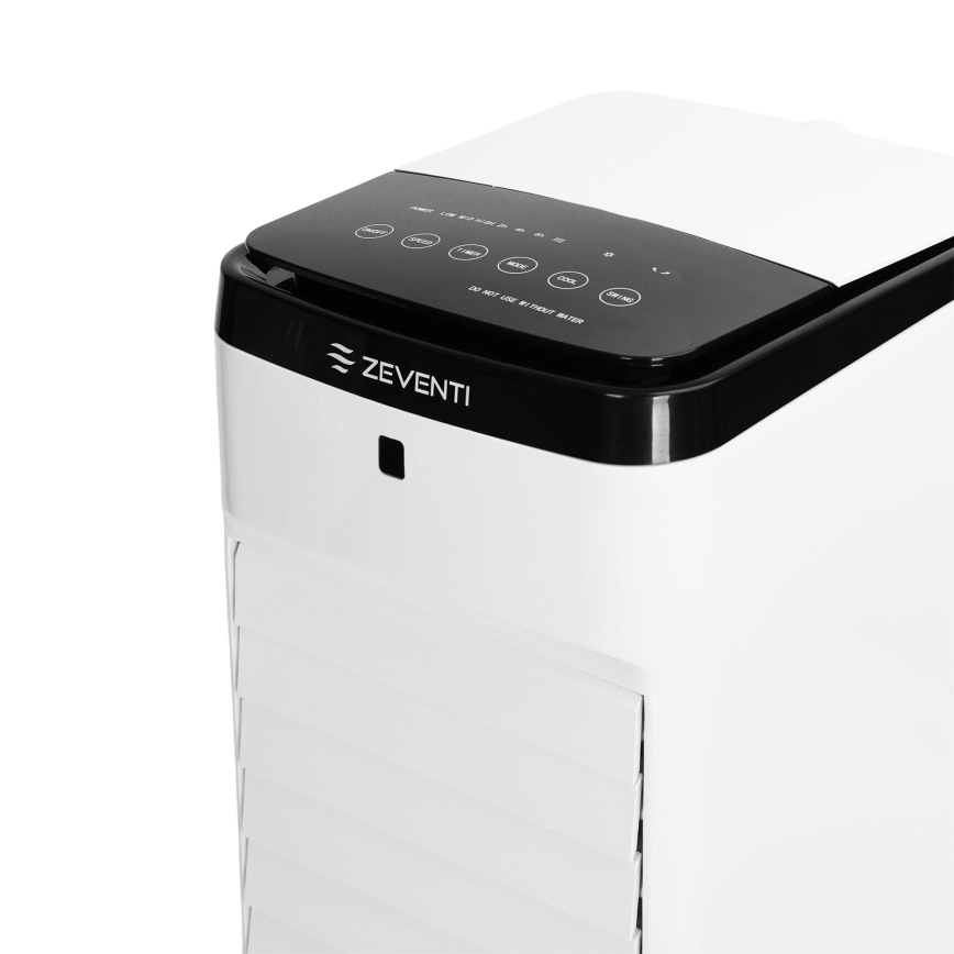 ZEVENTI - Enfriador de aire ARCTIC 60W/230V negro/blanco + mando a distancia