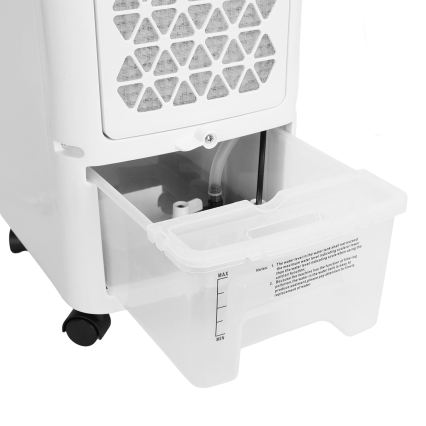 ZEVENTI - Enfriador de aire ARCTIC 60W/230V negro/blanco + mando a distancia
