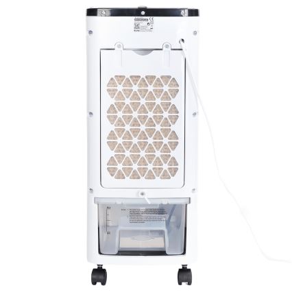 ZEVENTI - Enfriador de aire ARCTIC 60W/230V negro/blanco + mando a distancia