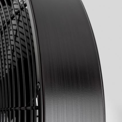 ZEVENTI - Ventilador de pared FREEZE 50W/230V diá. 40 cm negro + control remoto