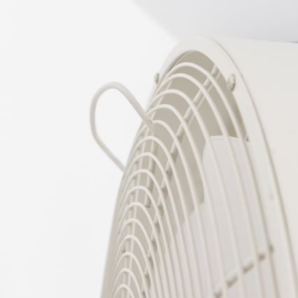 ZEVENTI - Ventilador de pared FREEZE 50W/230V diámetro 45 cm blanco + mando a distancia