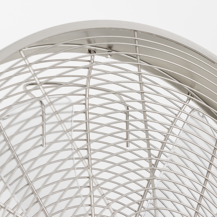 ZEVENTI - Ventilador de pared FREEZE 50W/230V Ø 45 cm cromo mate + control remoto